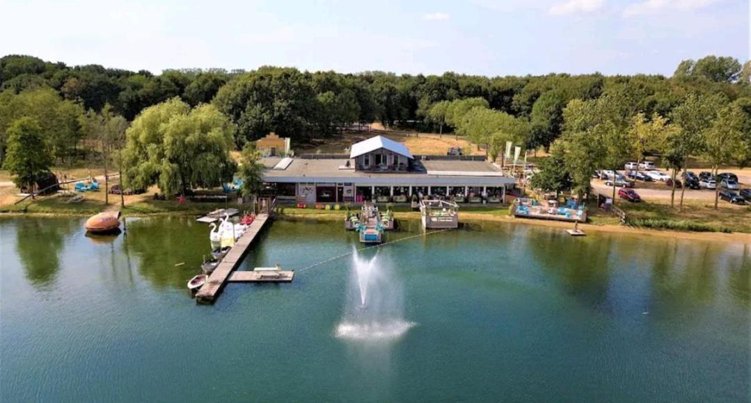 7 Person House With Garden, Firepit, Swimming Lake, Hammock, Child Friendly, In- And Outside Playground, Slide, And Great Coffee Ewijk Exterior foto